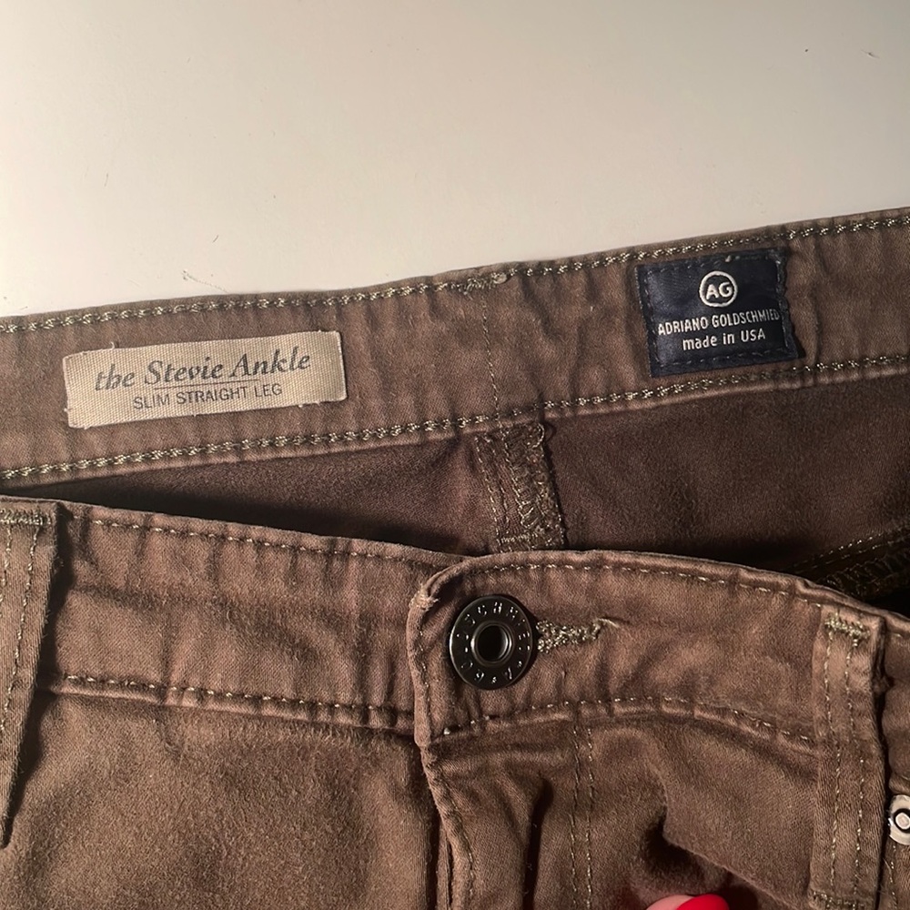 EUC Adriano Goldschmied Stevie andkle slim straight leg jeans size 30R